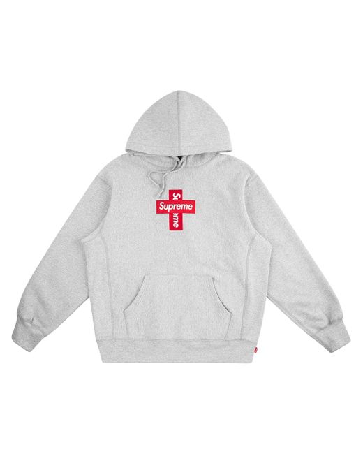 Supreme Cross Box logo hoodie