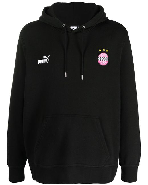 Puma logo-printed hoodie