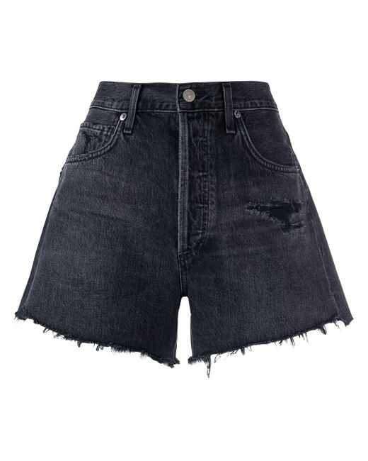 Citizens of Humanity high-rise flared shorts