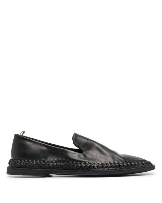 Officine Creative whipstitched loafers