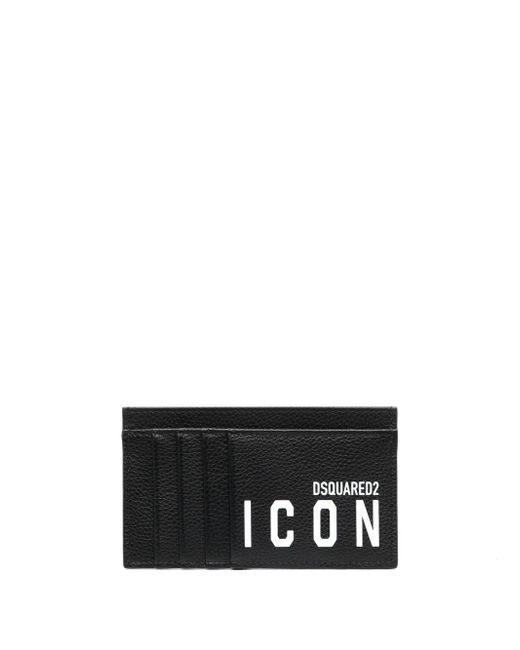 Dsquared2 Icon logo print cardholder