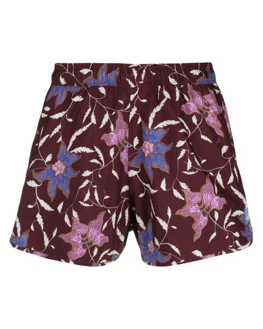 Isabel Marant floral print swim shorts