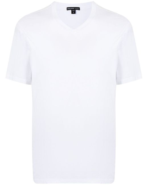 James Perse Luxe Lotus jersey V-neck T-shirt