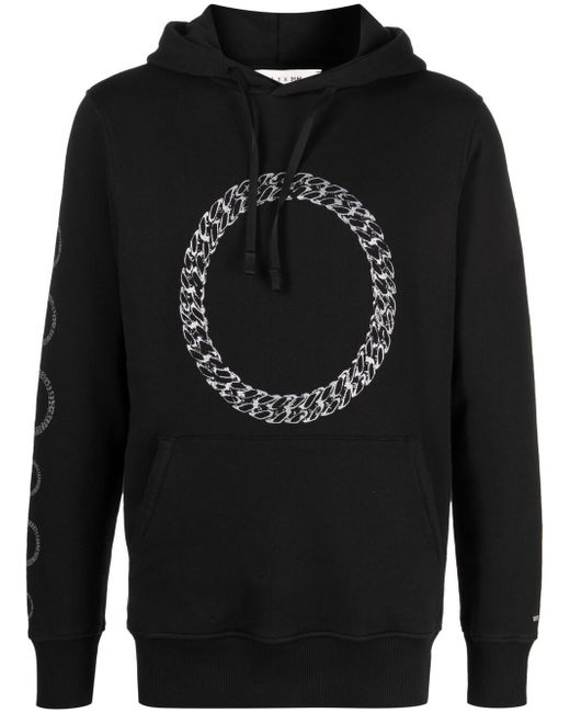 1017 Alyx 9Sm logo circle print hoodie