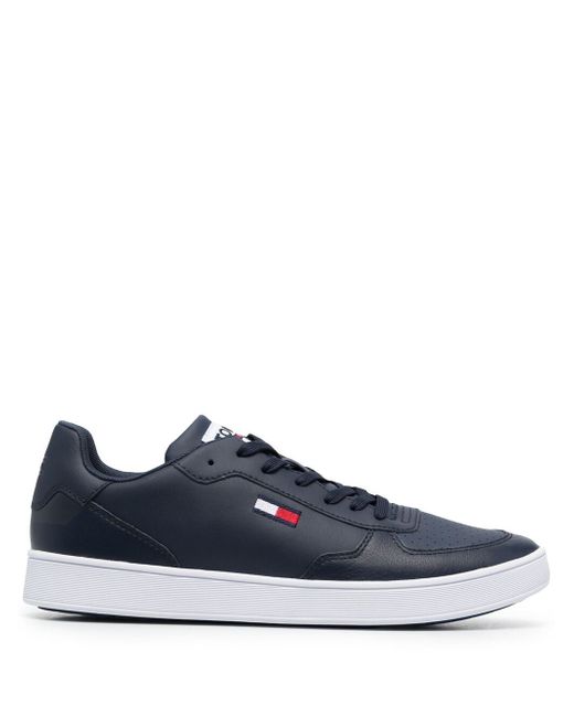 Tommy Jeans Essential leather cupsole sneakers