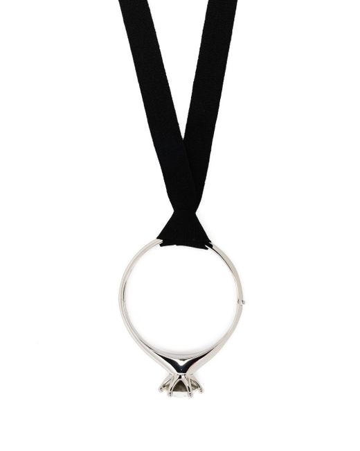 Mm6 Maison Margiela ring shape bracelet necklace