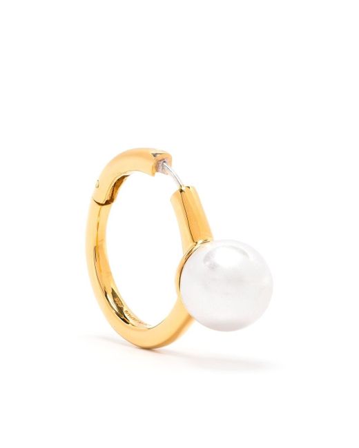 Ambush pearl-embellished single earring