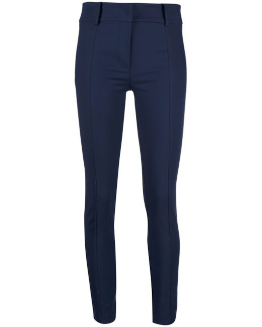 Patrizia Pepe tailored-style mid-rise trousers