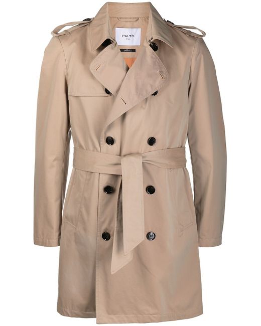 Paltò belted trench coat