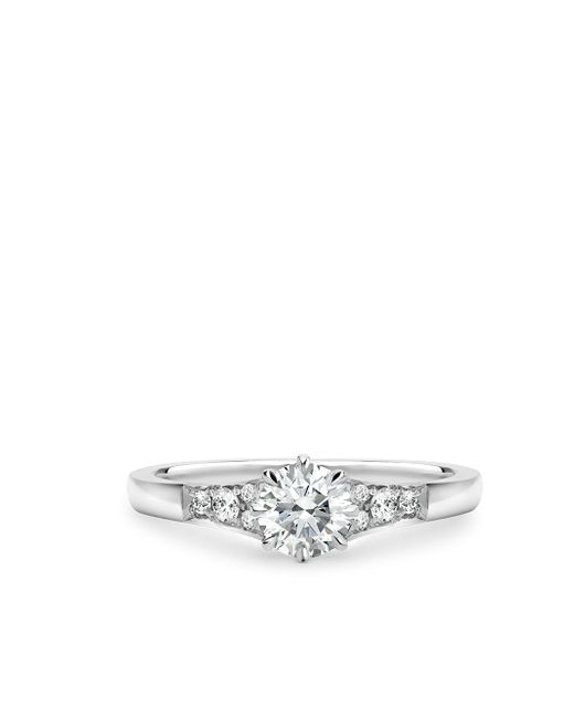 Pragnell platinum Antrobus diamond ring