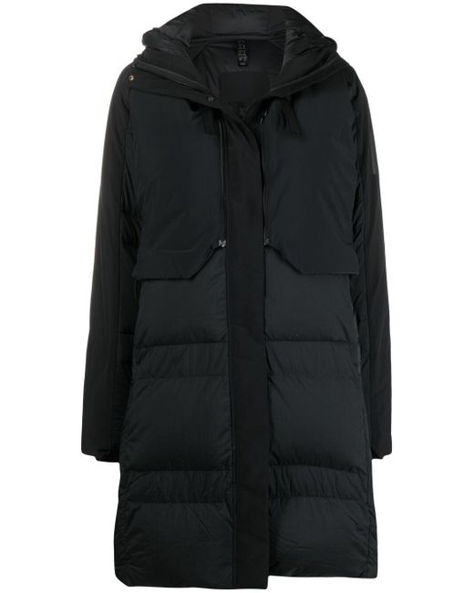 Adidas hooded mid-length down coat