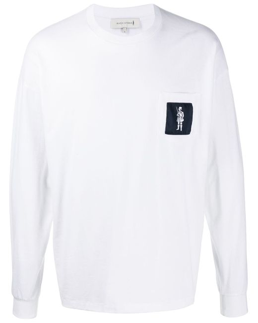 Mackintosh logo-patch long-sleeve T-shirt