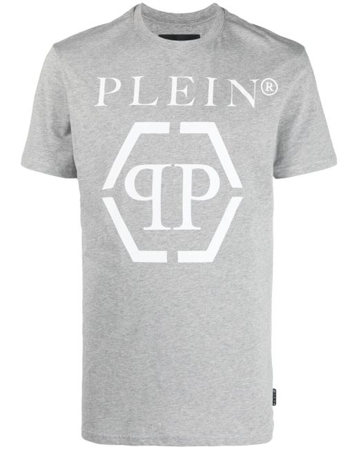 Philipp Plein SS Hexagon cotton T-shirt