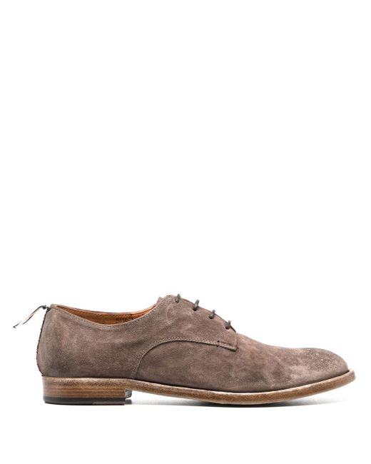 Silvano Sassetti leather lace-up derby shoes