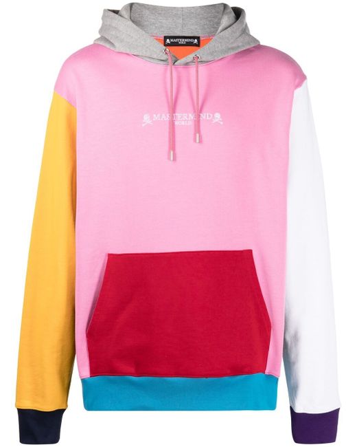 Mastermind World colour-block hoodie
