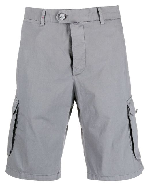 Kiton straight-leg cargo shorts