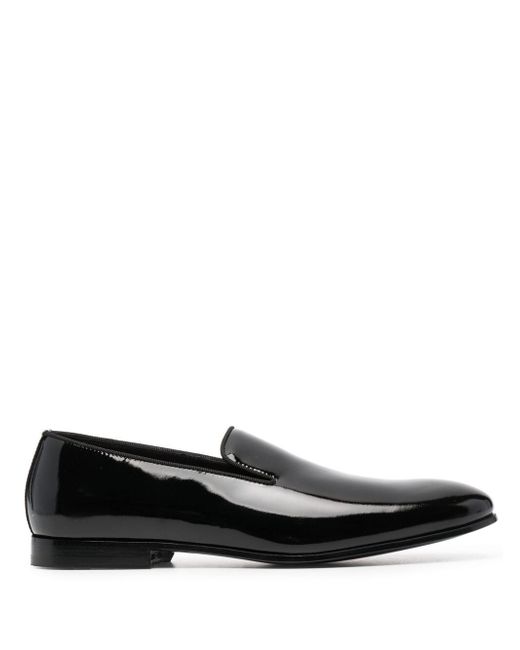 Doucal's patent leather loafers