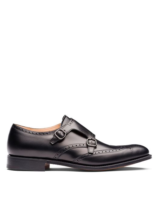 Church's Chicago punch-hole monk shoes