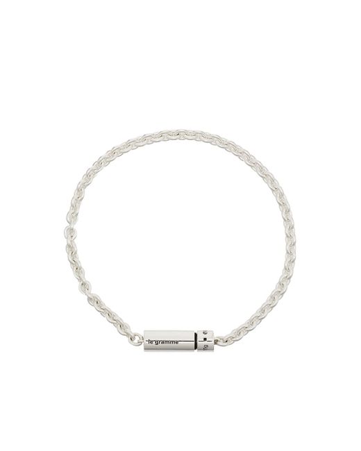 Le Gramme Le 89g polished cable chain bracelet