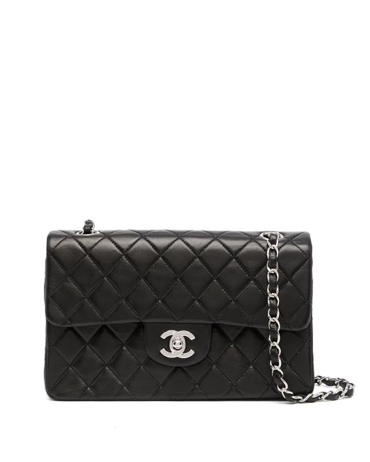 Chanel Pre-Owned 2002 small Double Flap shoulder bag
