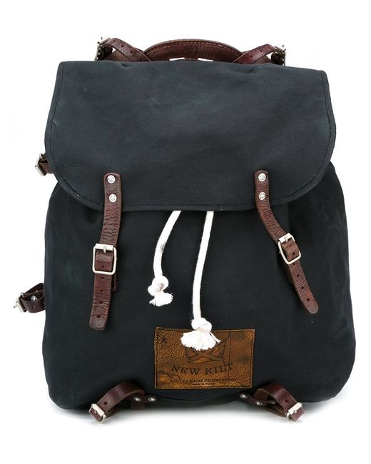 Golden Goose canvas backpack Leather/Cotton