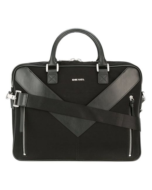 Diesel Mr V-Brief briefcase Polyamide/Leather