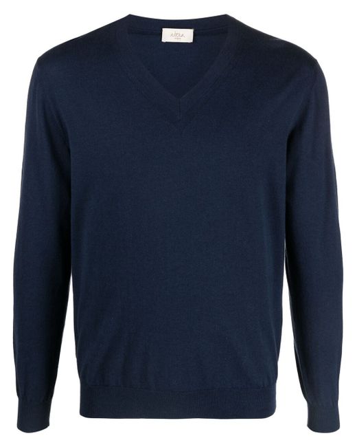 Altea v-neck fine knit jumper