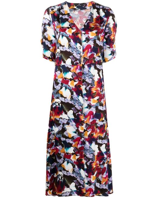 PS Paul Smith abstract-print dress