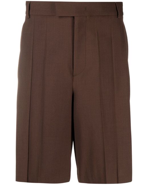 Valentino pleat-detail shorts