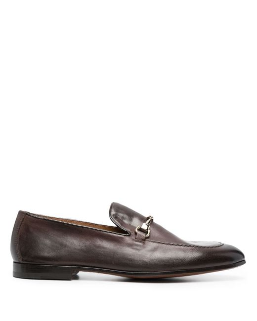 Doucal's horsebit leather loafers