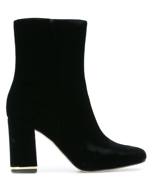 Michael Michael Kors Ursula boots 8 Velvet/Leather