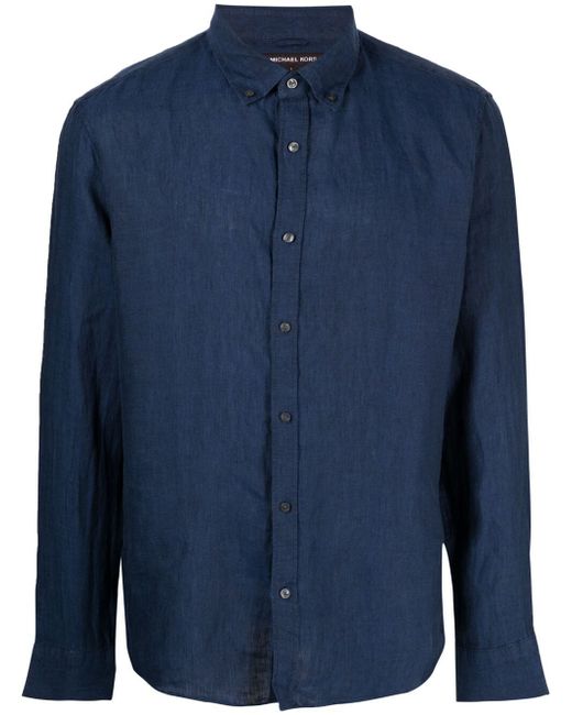 Michael Michael Kors button-down linen shirt
