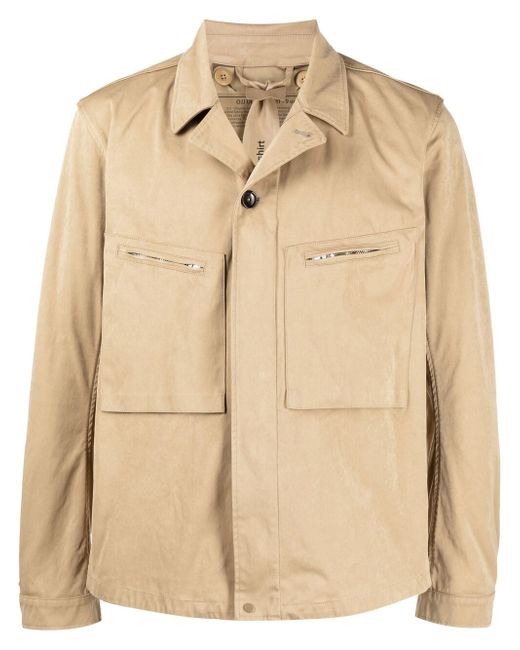Ten C two-pocket cotton lightweight jacket