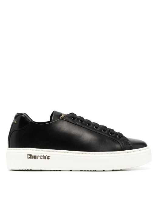 Church's logo-print lace-up sneakers
