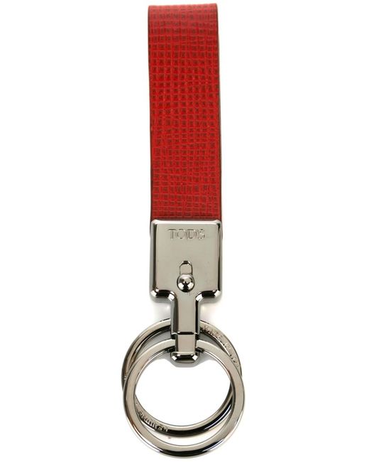 Tod's metal rings key holder Leather/Metal Other