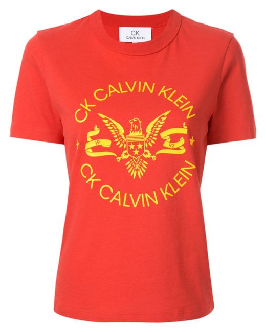 Ck Calvin Klein logo T-shirt
