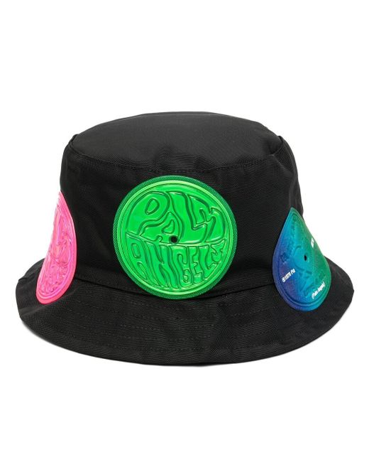 Palm Angels patch-embellished bucket hat