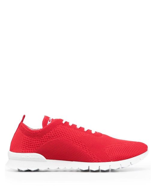Kiton mesh low-top trainers