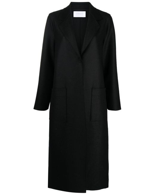 Harris Wharf London single-breasted tailored coat
