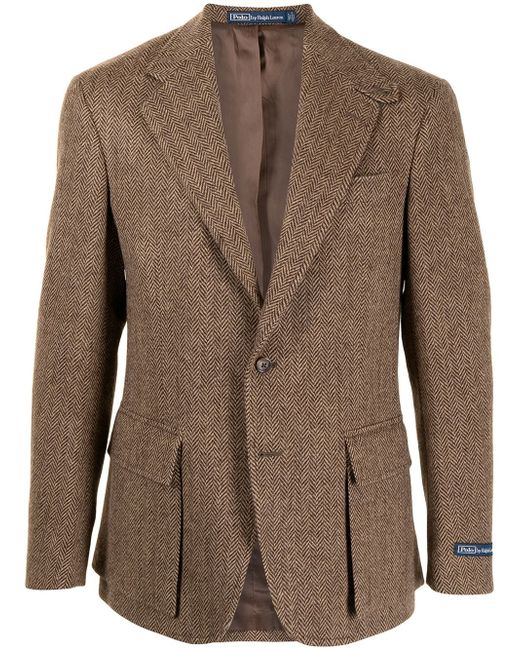 Polo Ralph Lauren herringbone-pattern sport coat