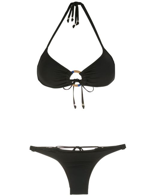 Amir Slama ring-detail bikini set