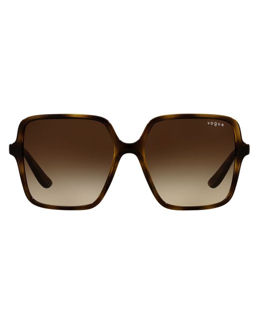 VOGUE Eyewear tortoiseshell oversized-frame sunglasses