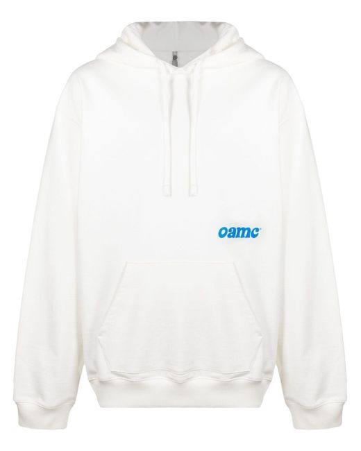 Oamc graphic-print hoodie