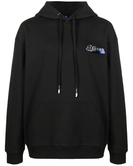 Ader Error logo-print hoodie