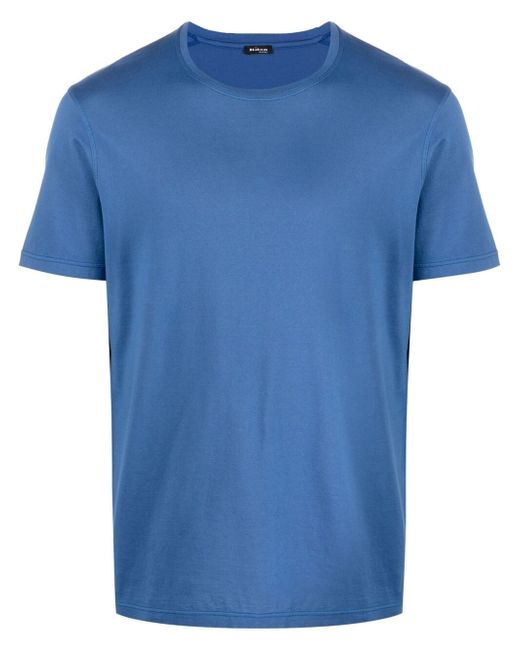 Kiton round-neck short-sleeved T-shirt