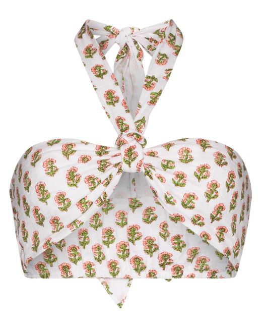 Anaak Lubina floral-print wrap top