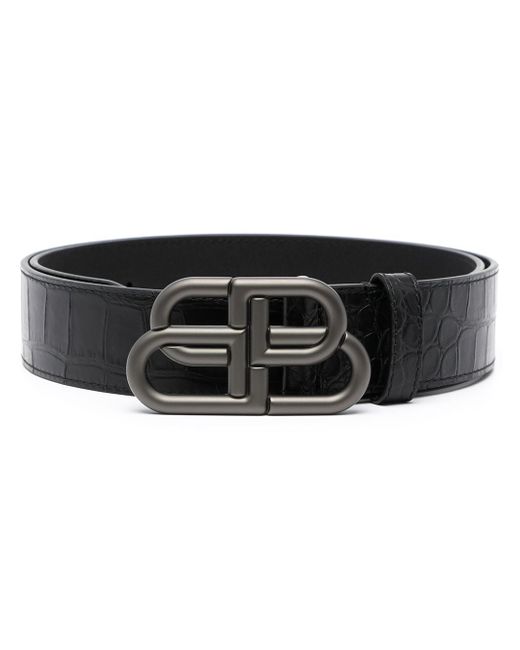 Balenciaga BB logo-buckle belt