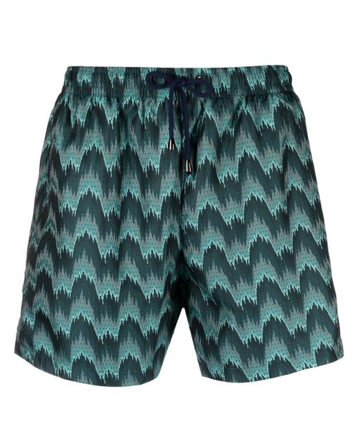 Missoni Mare zigzag-print swim shorts