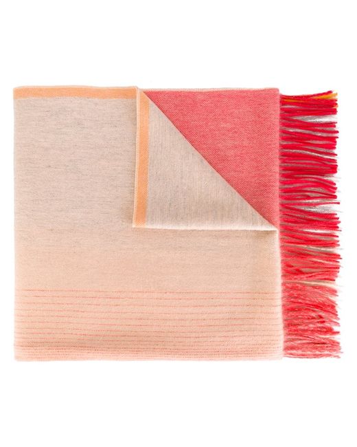 PS Paul Smith Ps By Paul Smith fringed scarf Lambs Wool/Cashmere