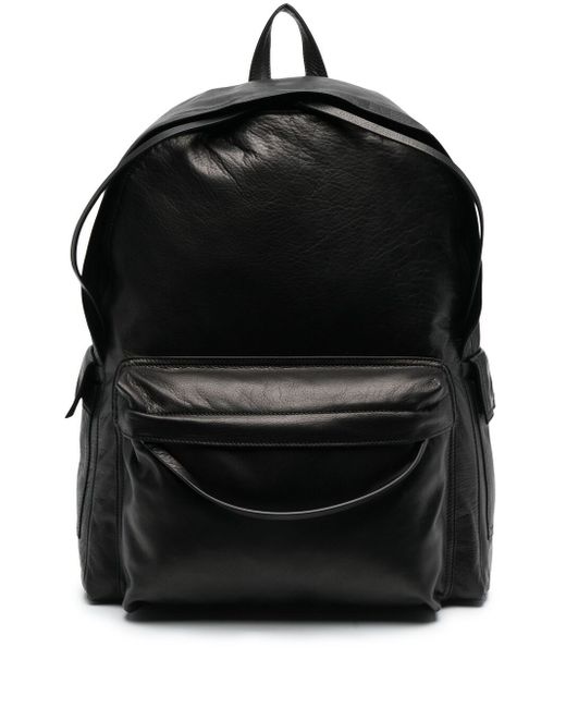 Ann Demeulemeester multi-pocket leather backpack
